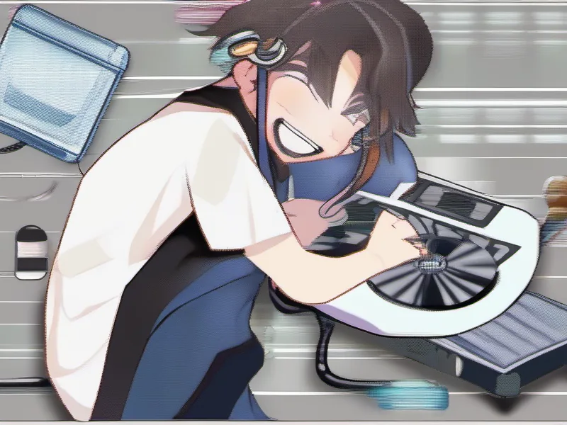 昼休みの即席DJ