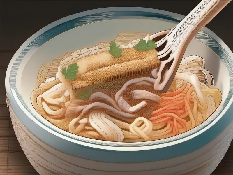 うどんの麺がキャッシュレスに反発した瞬間