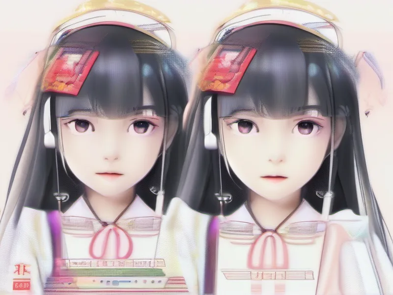 AIが再現した、スカートに手を入れる瞬間