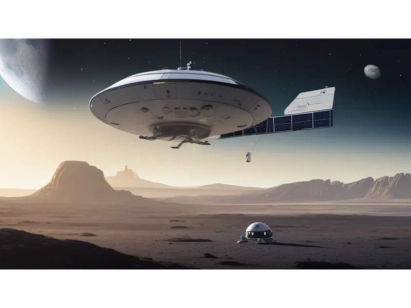 月旅行トラッカー：探査機とつながる宇宙の近未来感！